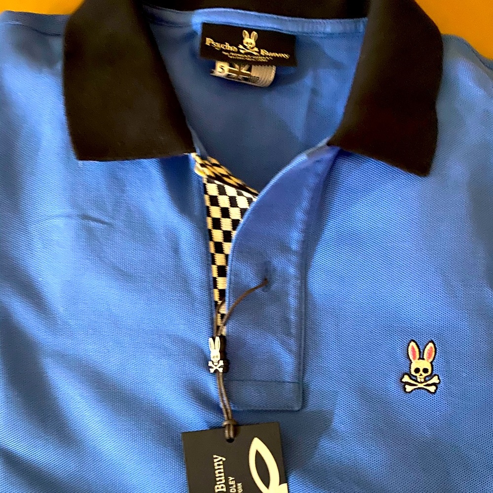 Size 5 Psycho Bunny polo shirt